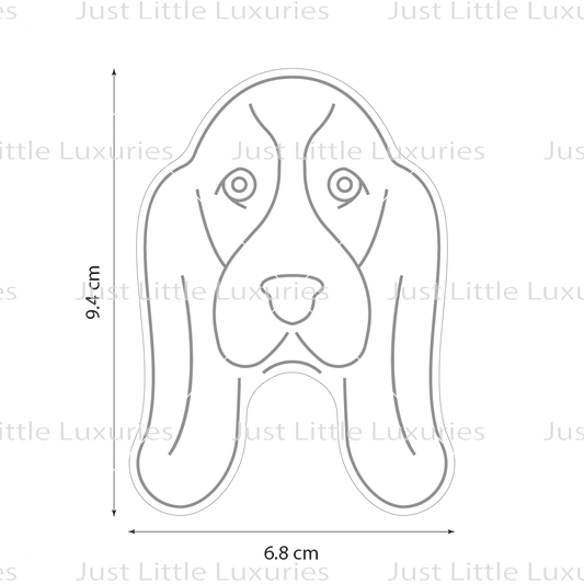 Basset Hound | Dog Face Cookie Cutter