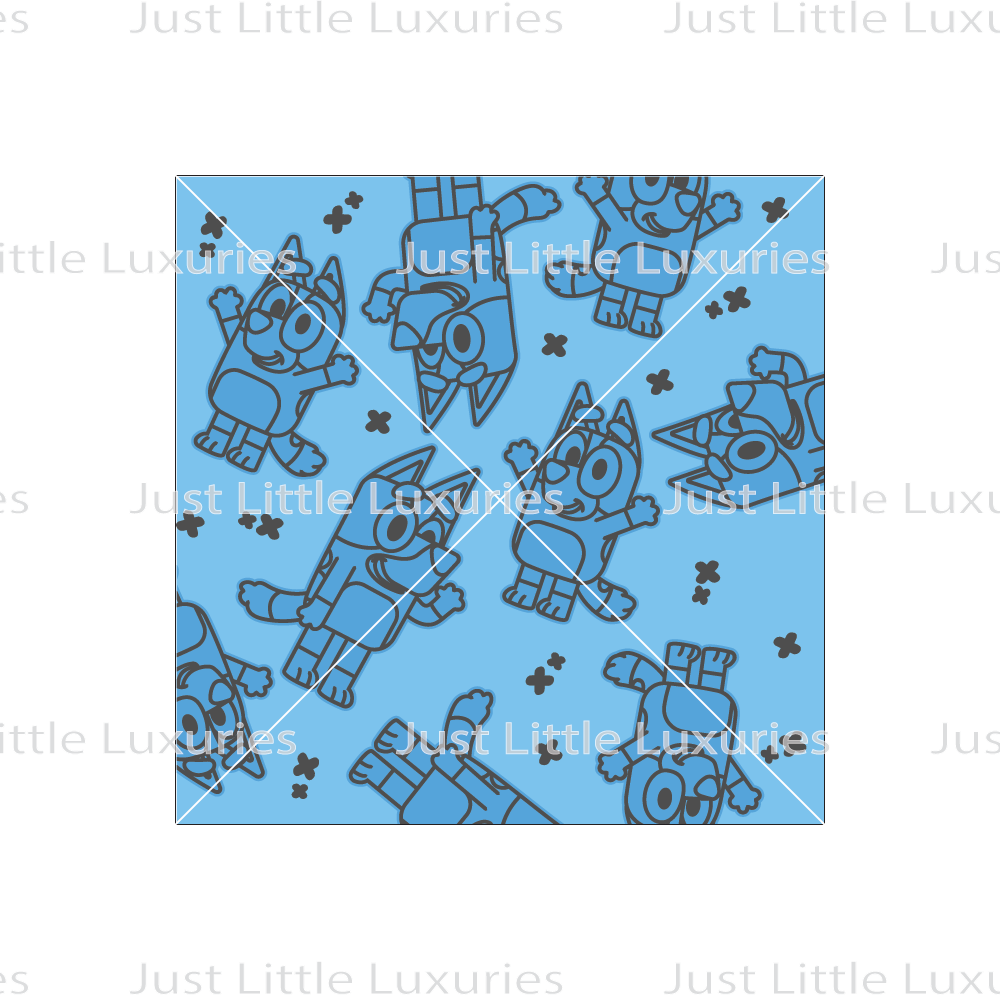 Bluey Pattern Debosser
