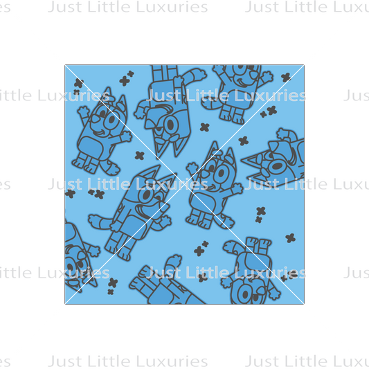 Bluey Pattern Debosser