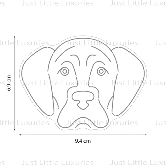 Broholmer | Dog Face Cookie Cutter