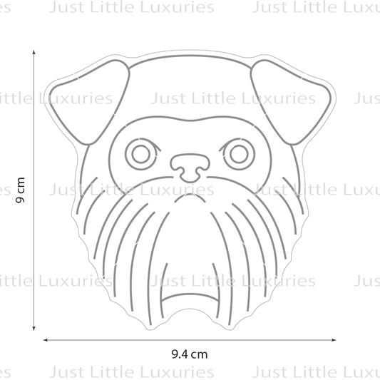 Brussels Griffon | Dog Face Cookie Cutter