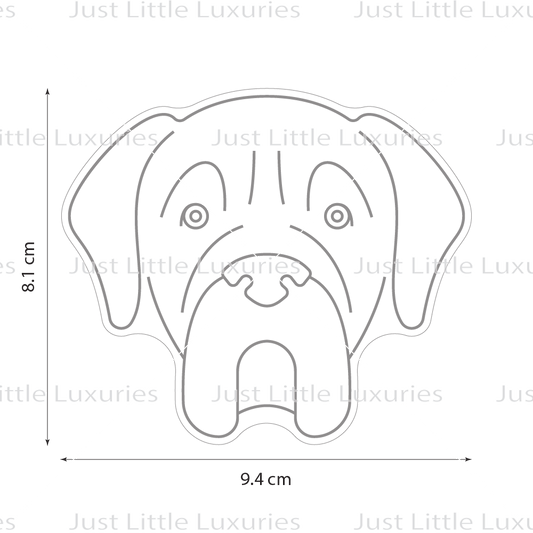 Bullmastiff | Dog Face Cookie Cutter