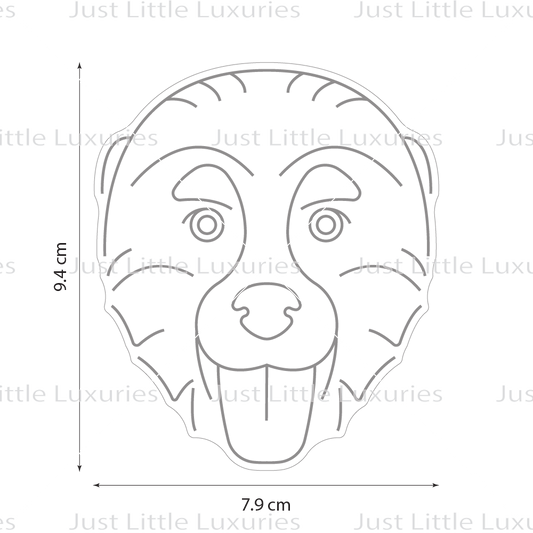 Caucasian Shepherd | Dog Face Cookie Cutter