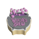 Witches Brew Cauldron Layered Cookie Cutter