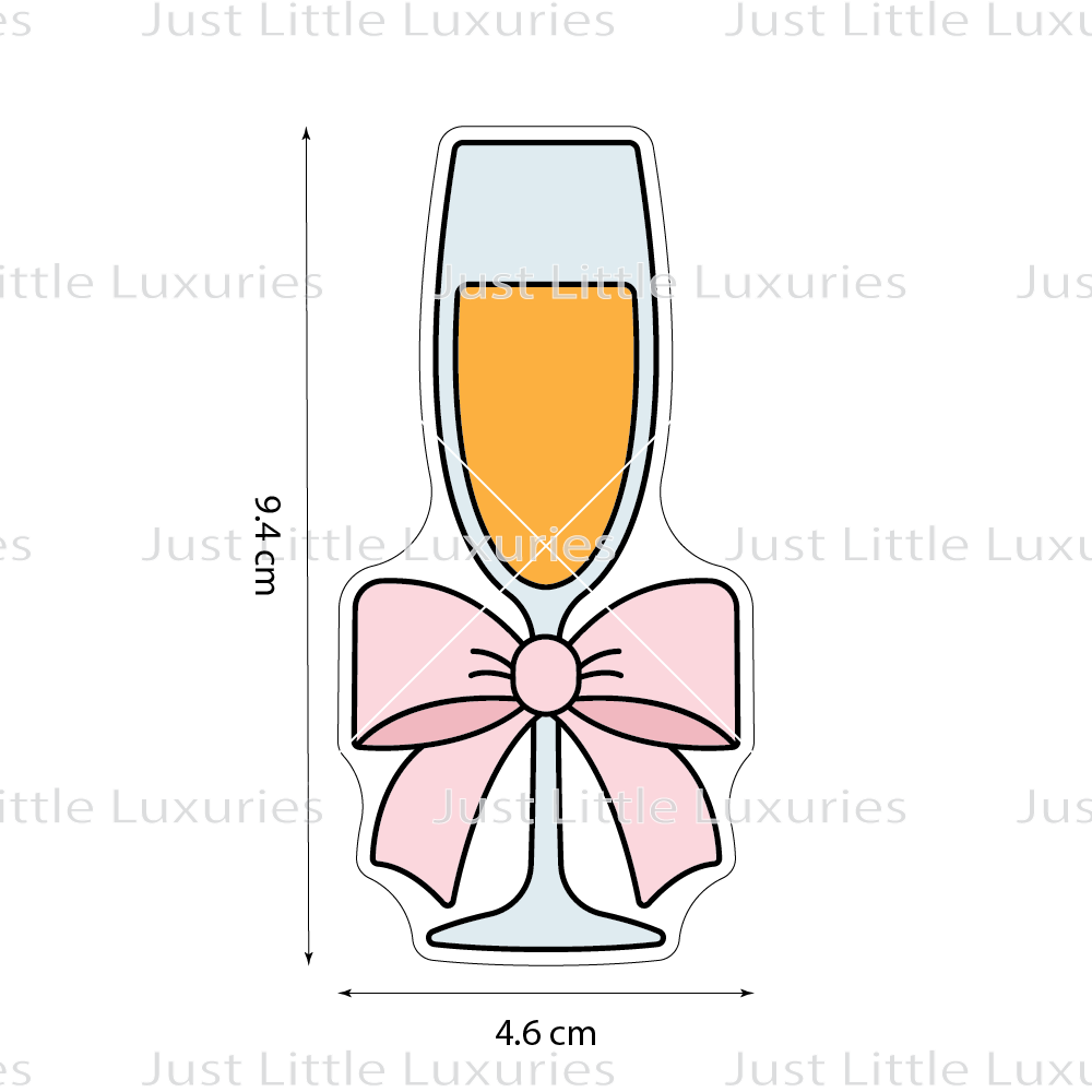 Champagne Glass Cookie Cutter Just Little Luxuries champagne-glass-cookie-cutter-just-little-luxuries