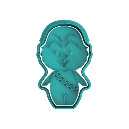 Chewbacca Cookie Cutter (STL - Digital Download)