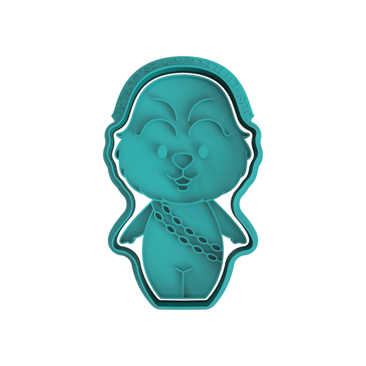Chewbacca Cookie Cutter (STL - Digital Download)
