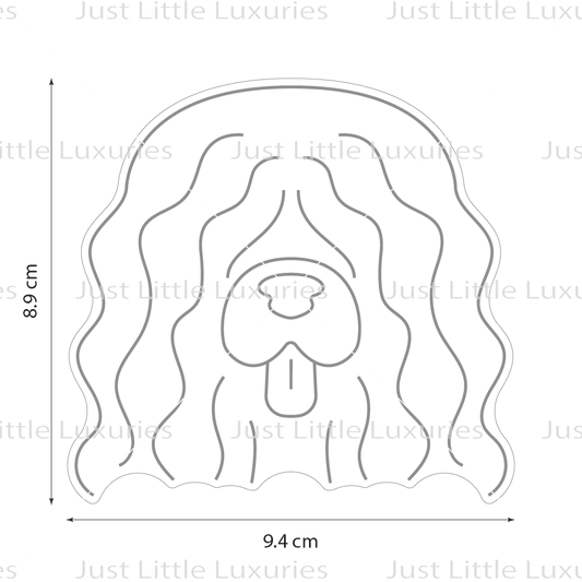 Dutch Sheepdog | Dog Face Cookie Cutter