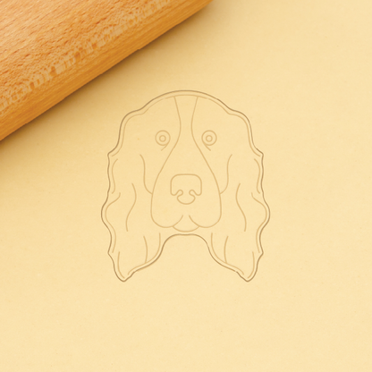 English Cocker Spaniel | Dog Face Cookie Cutter