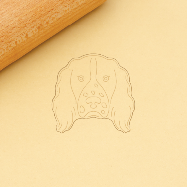 English Springer Spaniel | Dog Face Cookie Cutter