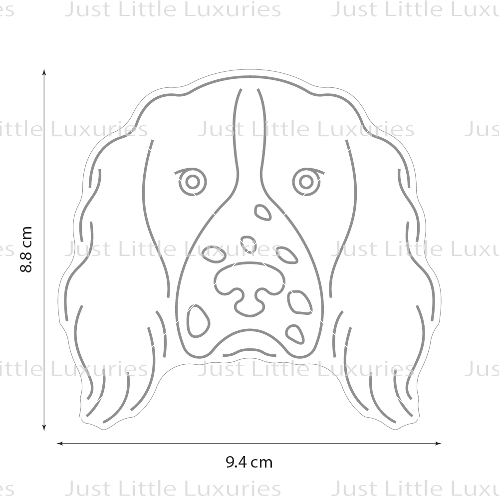 English Springer Spaniel | Dog Face Cookie Cutter