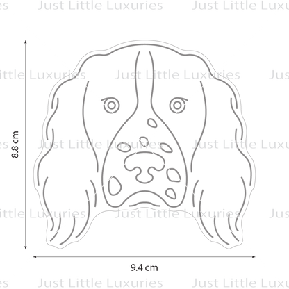 English Springer Spaniel | Dog Face Cookie Cutter