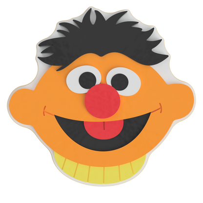Ernie Face Cookie Cutter