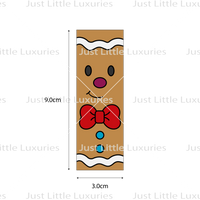 Gingerbread Man Cookie Stick Cutter and Embosser (DIGITAL DOWNLOAD)