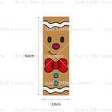 Gingerbread Man Cookie Stick Cutter and Embosser (DIGITAL DOWNLOAD)