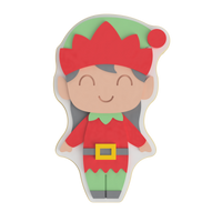 Girl Elf Layered Cookie Cutter