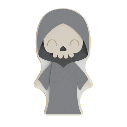 Grim Reaper Layered Cookie Cutter