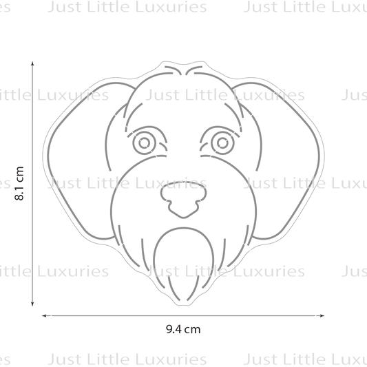 Istrian Hound | Dog Face Cookie Cutter