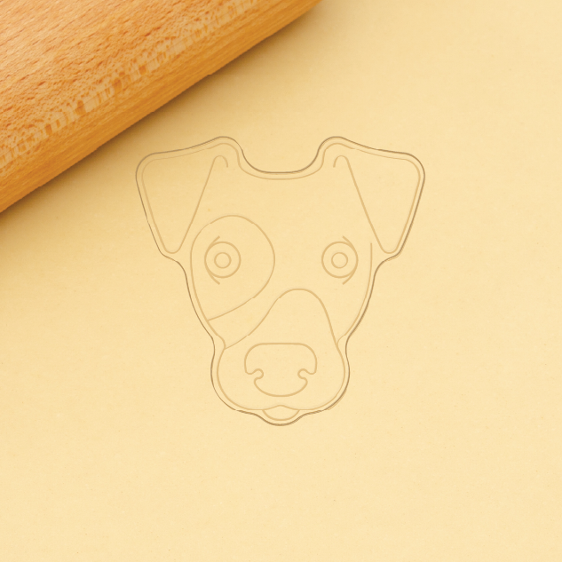 Jack Russel Terrier | Dog Face Cookie Cutter