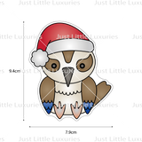 Christmas Kookaburra Cookie Cutter