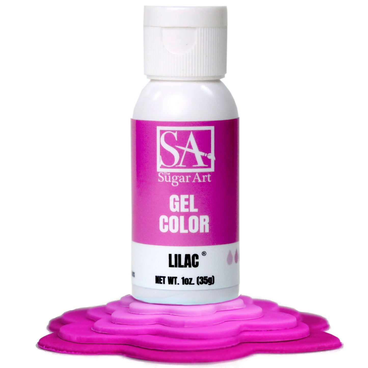 The Sugar Art Gel Colors - Lilac