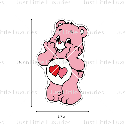 Love-A-Lot Bear Cookie Cutter (STL - Digital Download)