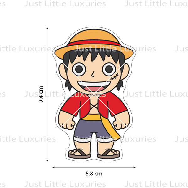 Luffy Cookie Cutter