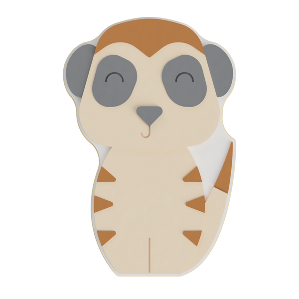 Meerkat Layered Cookie Cutter