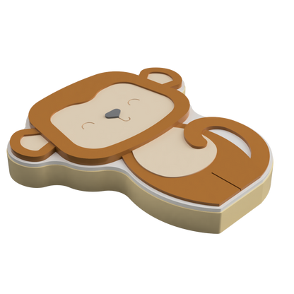 Monkey Layered Cookie Cutter