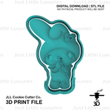 My Melody Cookie Cutter and Embosser (DIGITAL DOWNLOAD)