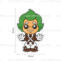 Oompa Loompa Cookie Cutter and Embosser (DIGITAL DOWNLOAD)