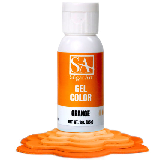 The Sugar Art Gel Colors - Orange