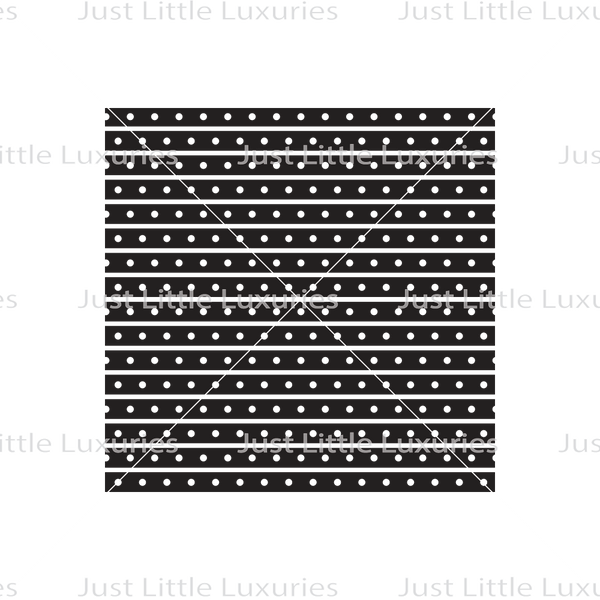 Polka Dots and Lines Pattern Debosser