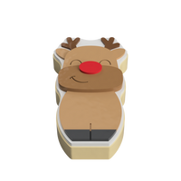 Reindeer Layered Cookie Cutter