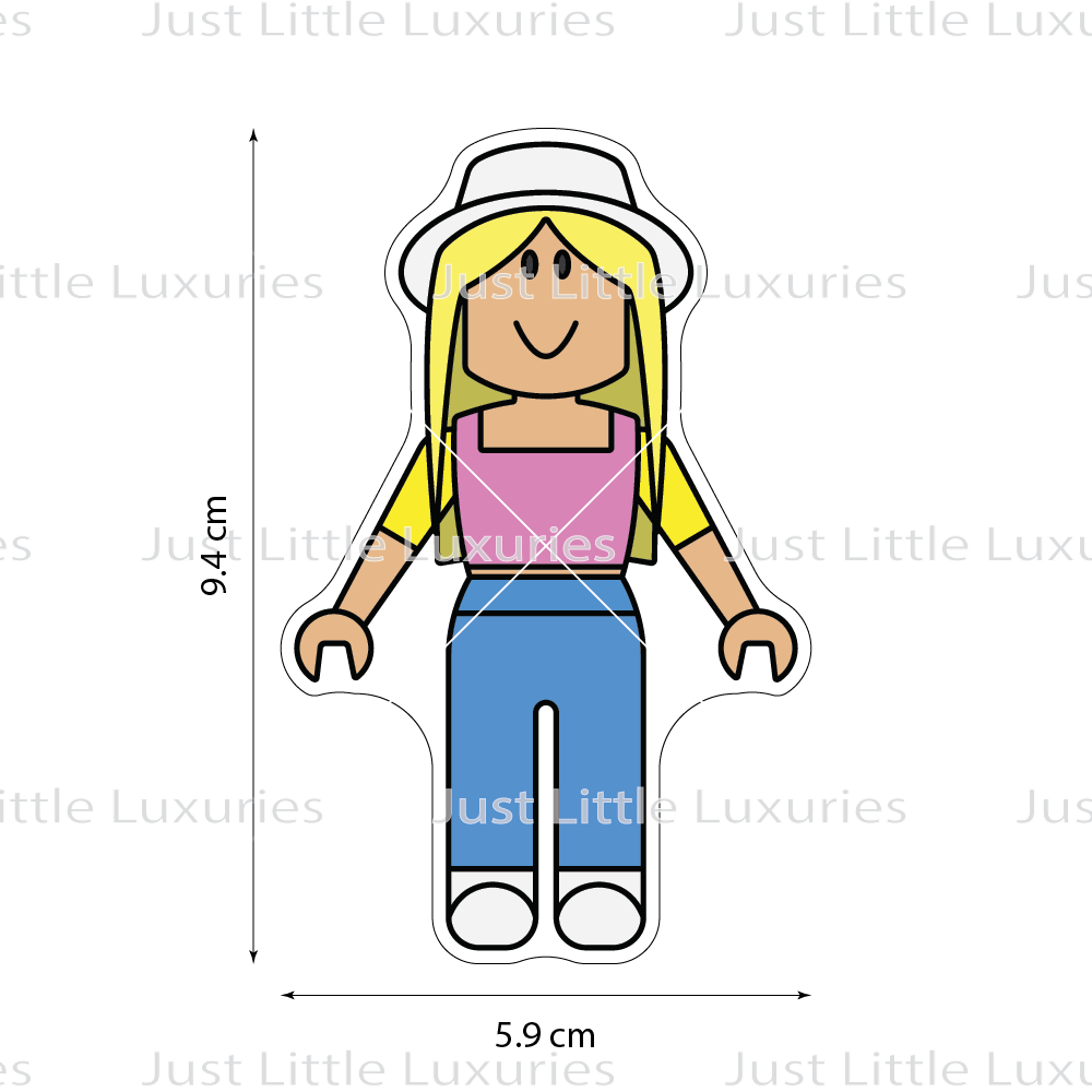 Roblox Girl Cookie Cutter JLL Cookie Cutter Co Just Little Luxuries roblox-girl-cookie-cutter-jll-cookie-cutter-co-just-little-luxuries
