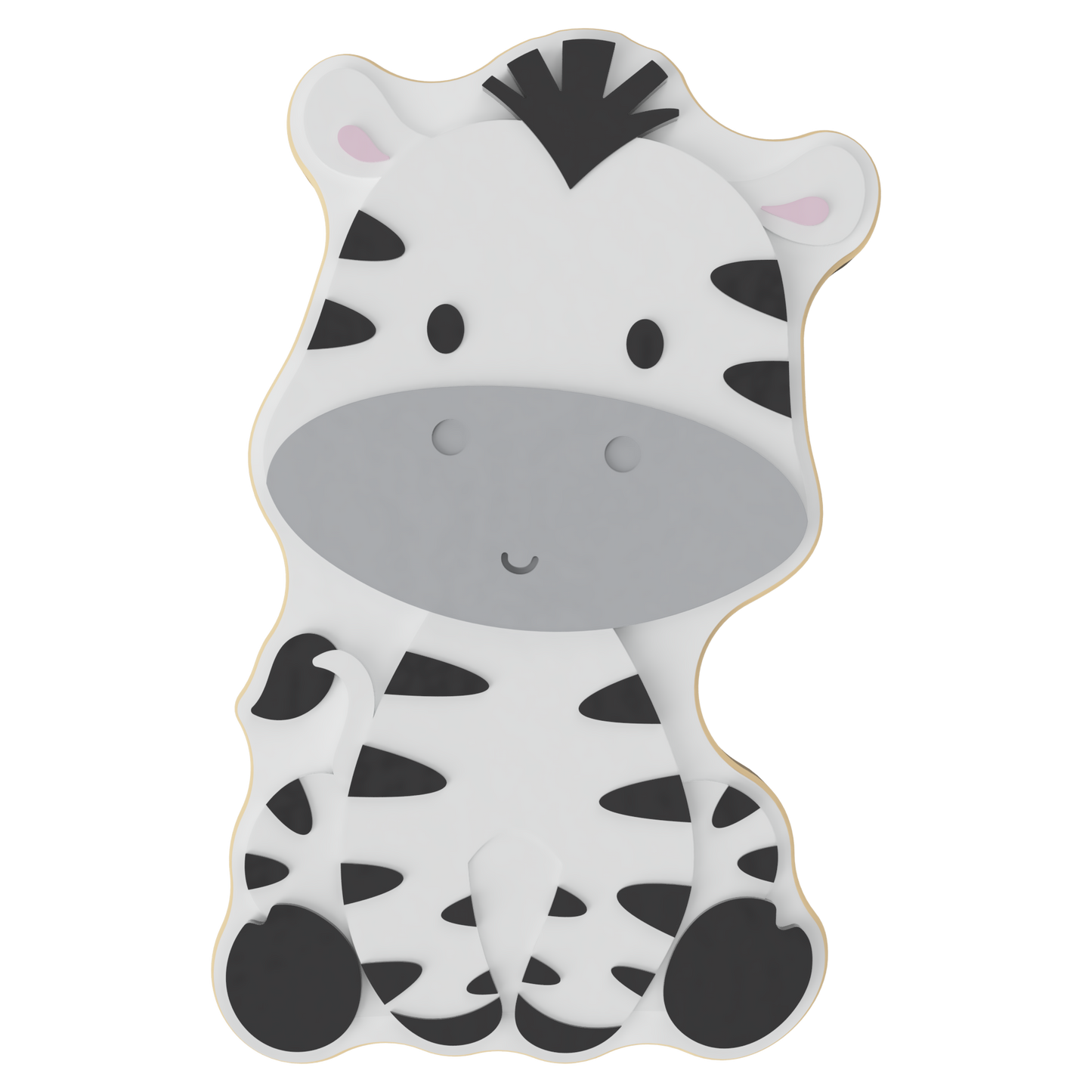 Safari Zebra Cookie Cutter
