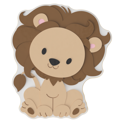 Safari Lion Cookie Cutter