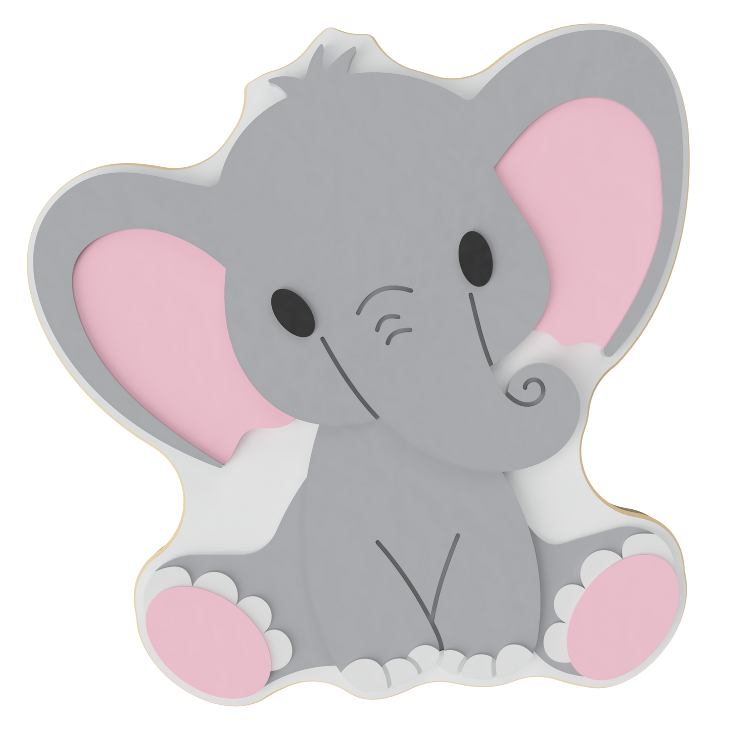 Safari Elephant Cookie Cutter