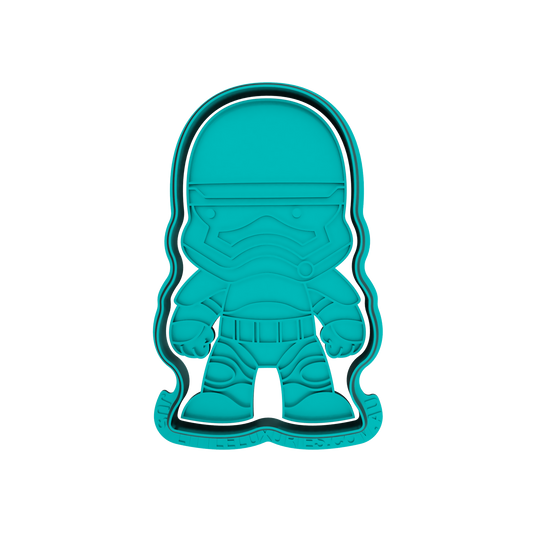 Stormtrooper Cookie Cutter (STL - Digital Download)