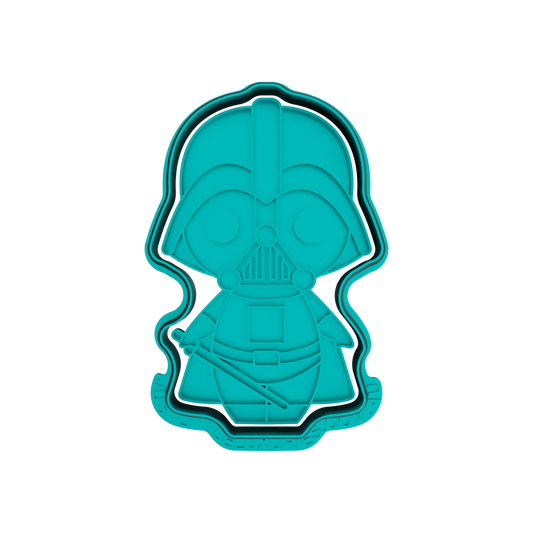 Vader Cookie Cutter (STL - Digital Downlaod)