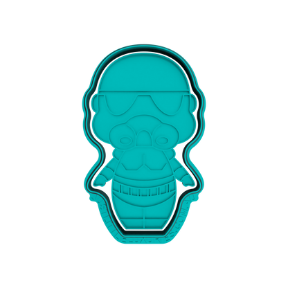 Storm Trooper Cookie Cutter (STL - Digital Download)