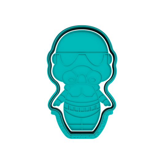 Storm Trooper Cookie Cutter (STL - Digital Download)