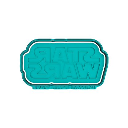 S. Wars Logo Cookie Cutter (STL - Digital Download)