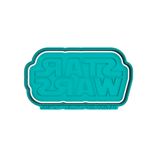 S. Wars Logo Cookie Cutter (STL - Digital Download)