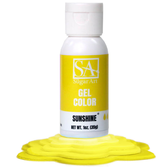 The Sugar Art Gel Colors - Sunshine