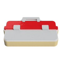 Tackle Box Layered Cookie Cutter