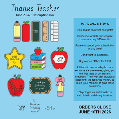 Cookie Cutter Subscription Box