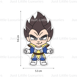 Vegeta Cookie Cutter and Embosser (DIGITAL DOWNLOAD)