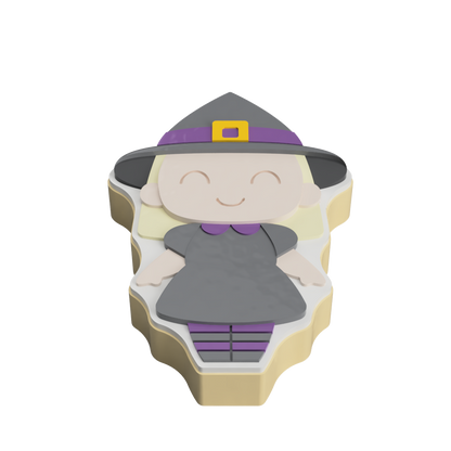 Witch Layered Cookie Cutter