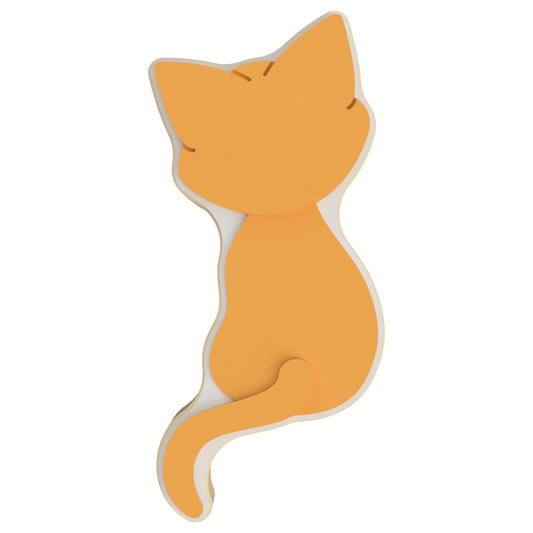 A Cat Named Cat Layered Cookie Cutter